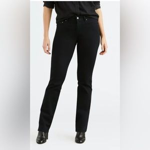 LEVIS 505 Straight Womens Black Jeans